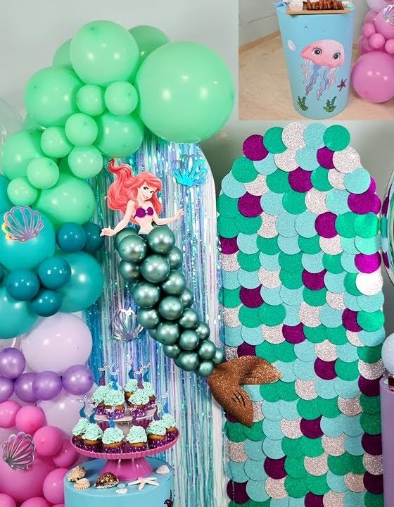 Festa Pequena Sereia Ariel: Dicas Inspiradoras Para Seu Evento!