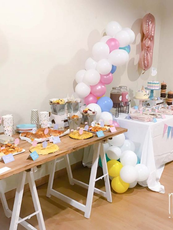 Aniversário Tema Unicórnio – Simples e mágico dia da Pequena Ana