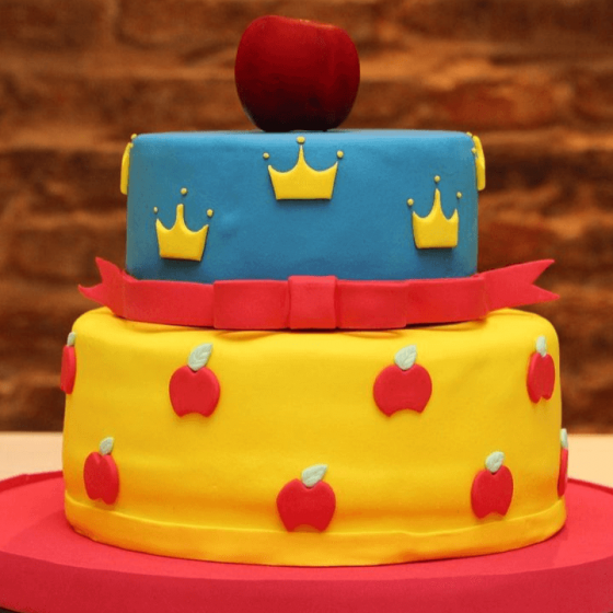 Bolos de Aniversário da Branca de Neve com dicas praticas!