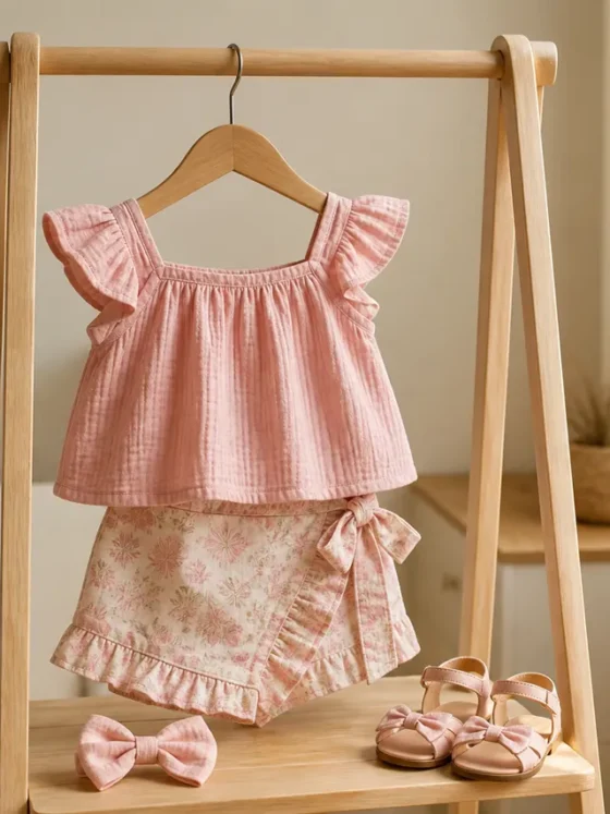 Conjunto infantil feminino para passeio em Anicuns: ideias práticas para o dia a dia