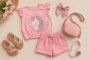 Conjunto infantil feminino para passeio em Jataí: conforto, estilo e praticidade para meninas
