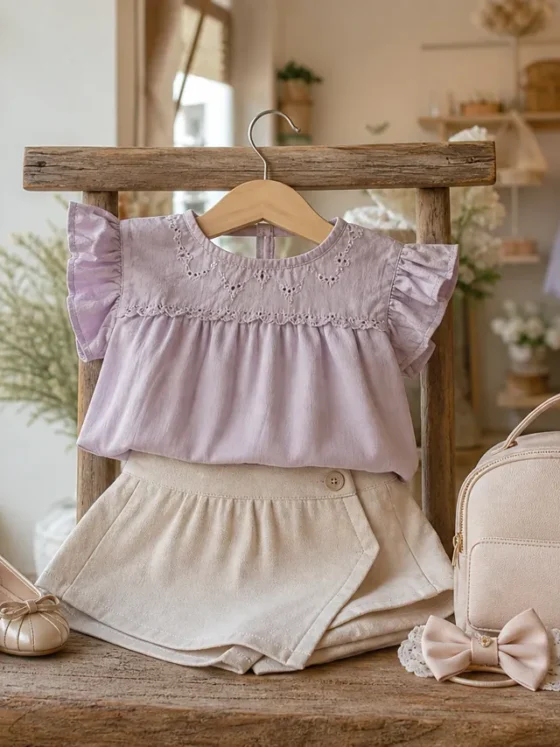 Conjunto infantil feminino para passeio em Morrinhos: ideias práticas para o dia a dia
