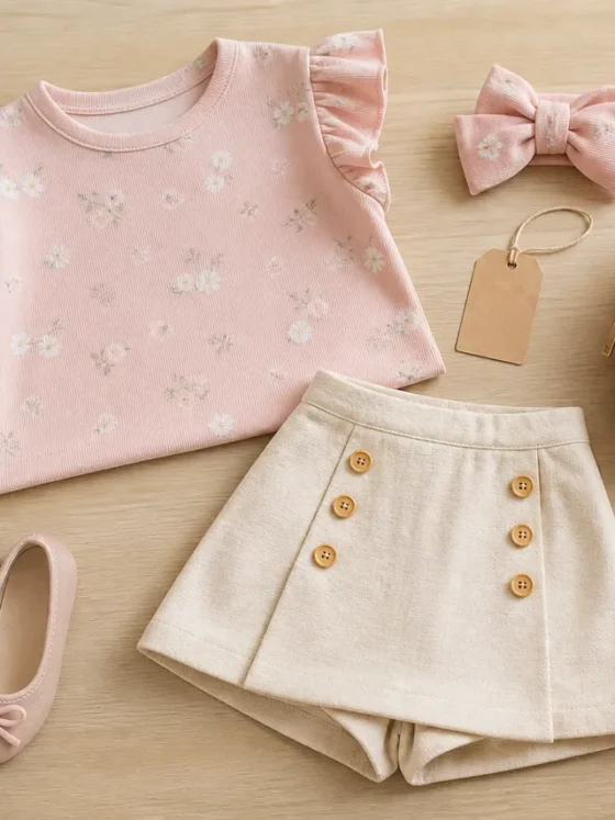 Conjunto infantil feminino para passeio em Abadia de Goiás: ideias práticas para o dia a dia
