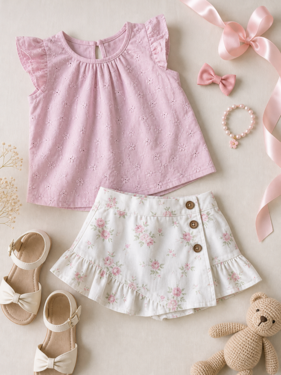 Conjunto infantil feminino para passeio em Abadiânia: ideias práticas para o dia a dia