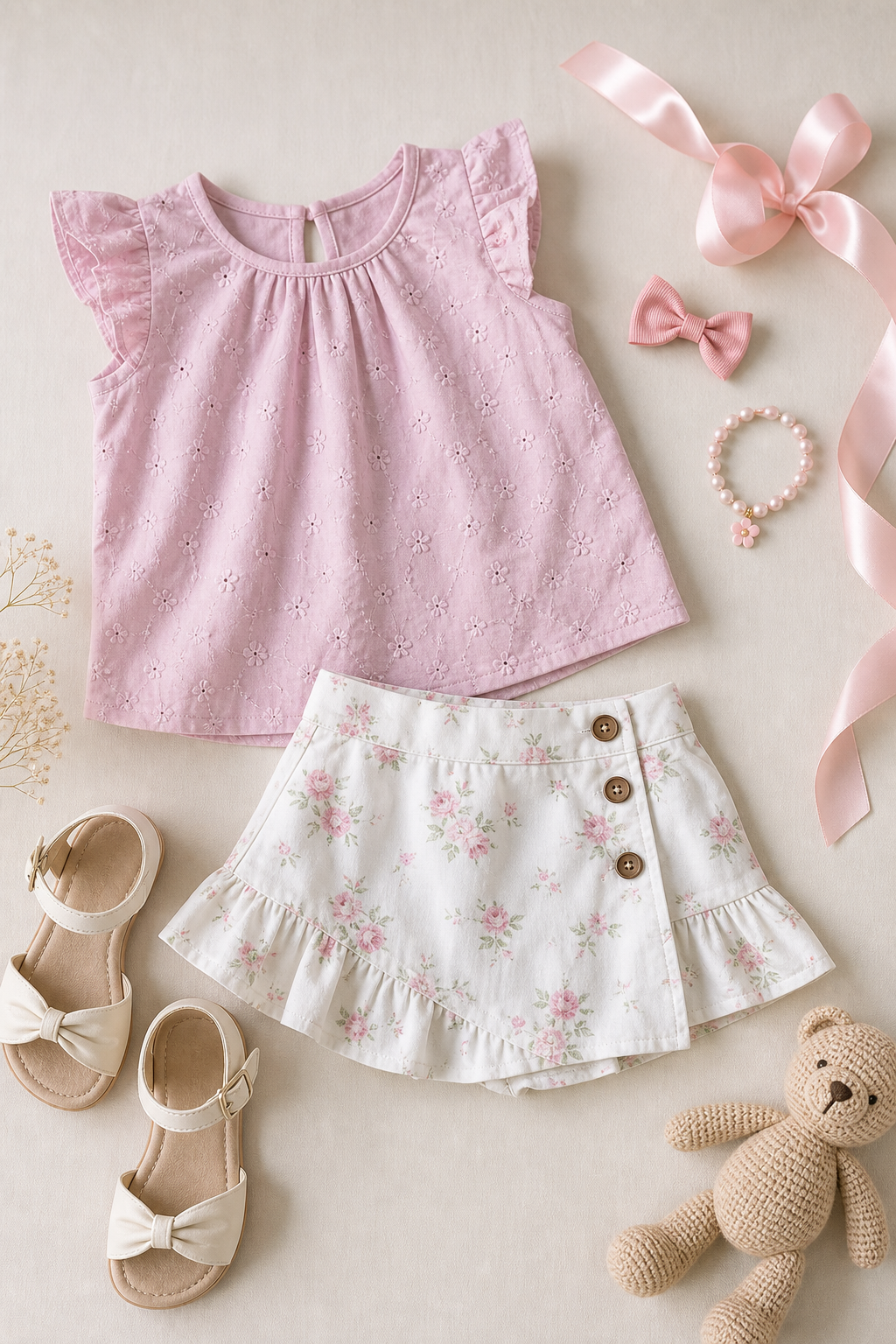 Conjunto infantil feminino para passeio em Abadiânia: ideias práticas para o dia a dia