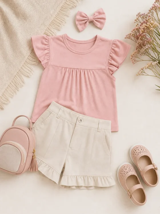 Conjunto infantil feminino para passeio em Jussara: ideias práticas para o dia a dia