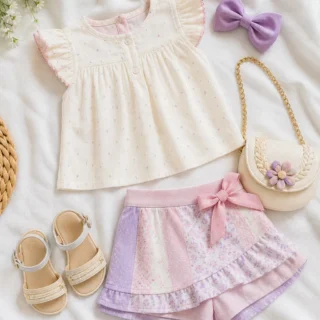 Vestido infantil para aniversário em Nerópolis: guia de escolha por idade, tecido e ocasião