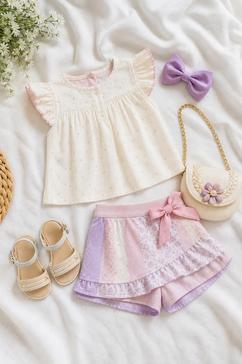 Conjunto infantil feminino para passeio em Palmeiras de Goiás: ideias práticas para o dia a dia