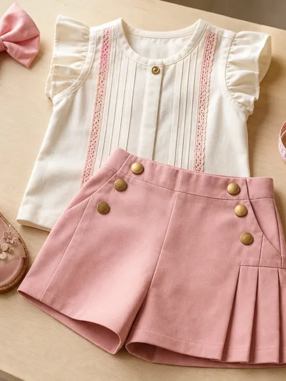 Conjunto infantil feminino para passeio em Santo Antônio do Descoberto: ideias práticas para o dia a dia