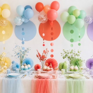 Festa livro de colorir: decoração e look infantil