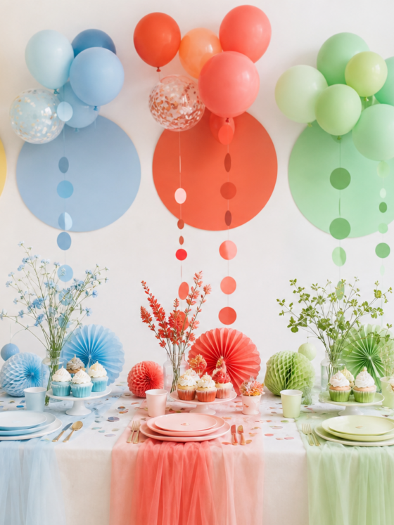 Festa Divertida Mente: decoração colorida e look infantil
