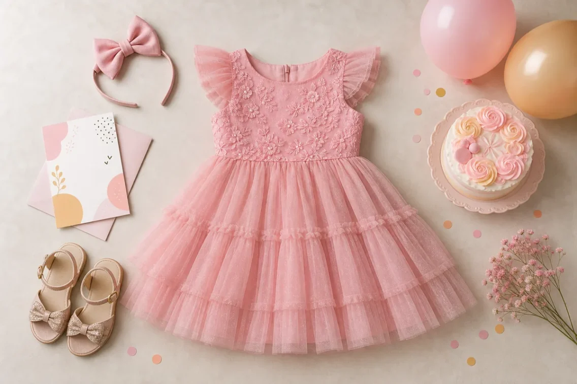 Look infantil feminino para aniversário no Bairro Cardoso, Aparecida de Goiânia: ideias com conforto