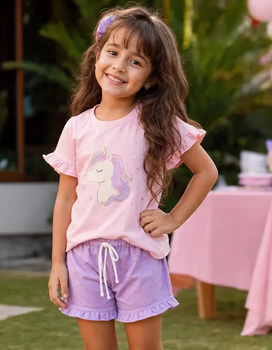 Look infantil feminino para aniversário no Jardim Europa, Goiânia: ideias com conforto
