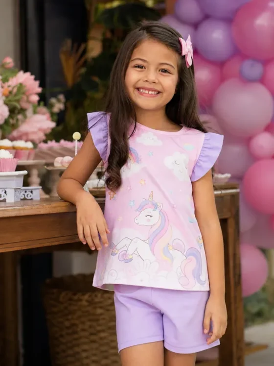 Look infantil feminino para aniversário no Jardim Novo Mundo, Goiânia: ideias com conforto