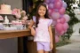 Look infantil feminino para aniversário no Jardim Novo Mundo, Goiânia: ideias com conforto