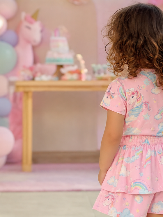 Look infantil feminino para aniversário no Mansões Paraíso, Aparecida de Goiânia: ideias com conforto