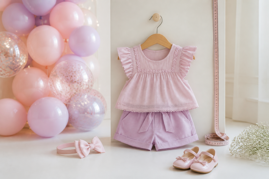 Look infantil feminino para aniversário no Setor Crimeia Leste, Goiânia: ideias com conforto