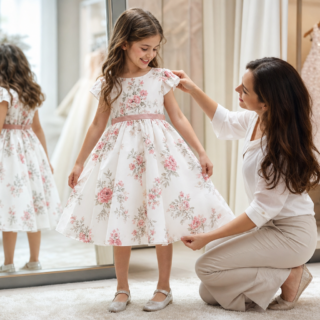 Moda infantil feminina no Alphaville Flamboyant Residencial Araguaia: vestidos e looks para ocasiões especiais