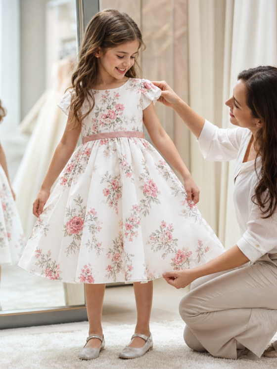 Look infantil para ensaio fotográfico: como escolher vestido sem desconforto