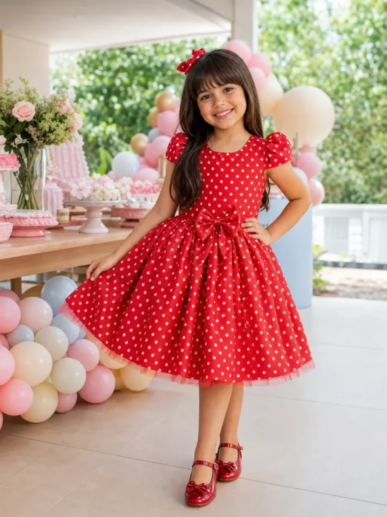 Moda infantil feminina no Jardim Guanabara, Goiânia: vestidos e looks para ocasiões especiais