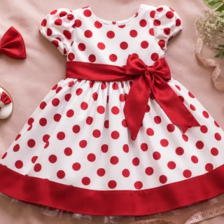 Vestido infantil aniversário em Guapó | Moderna Meninas