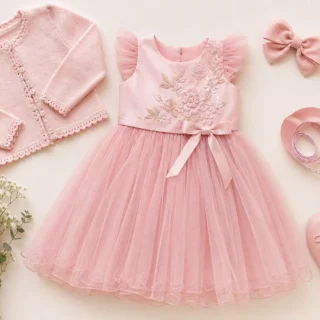 Vestido infantil para festa em Catalão: ideias de look confortável para ocasiões especiais