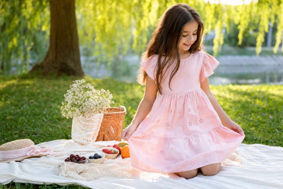 Roupa infantil para piquenique ou parque: conforto, sol e movimento