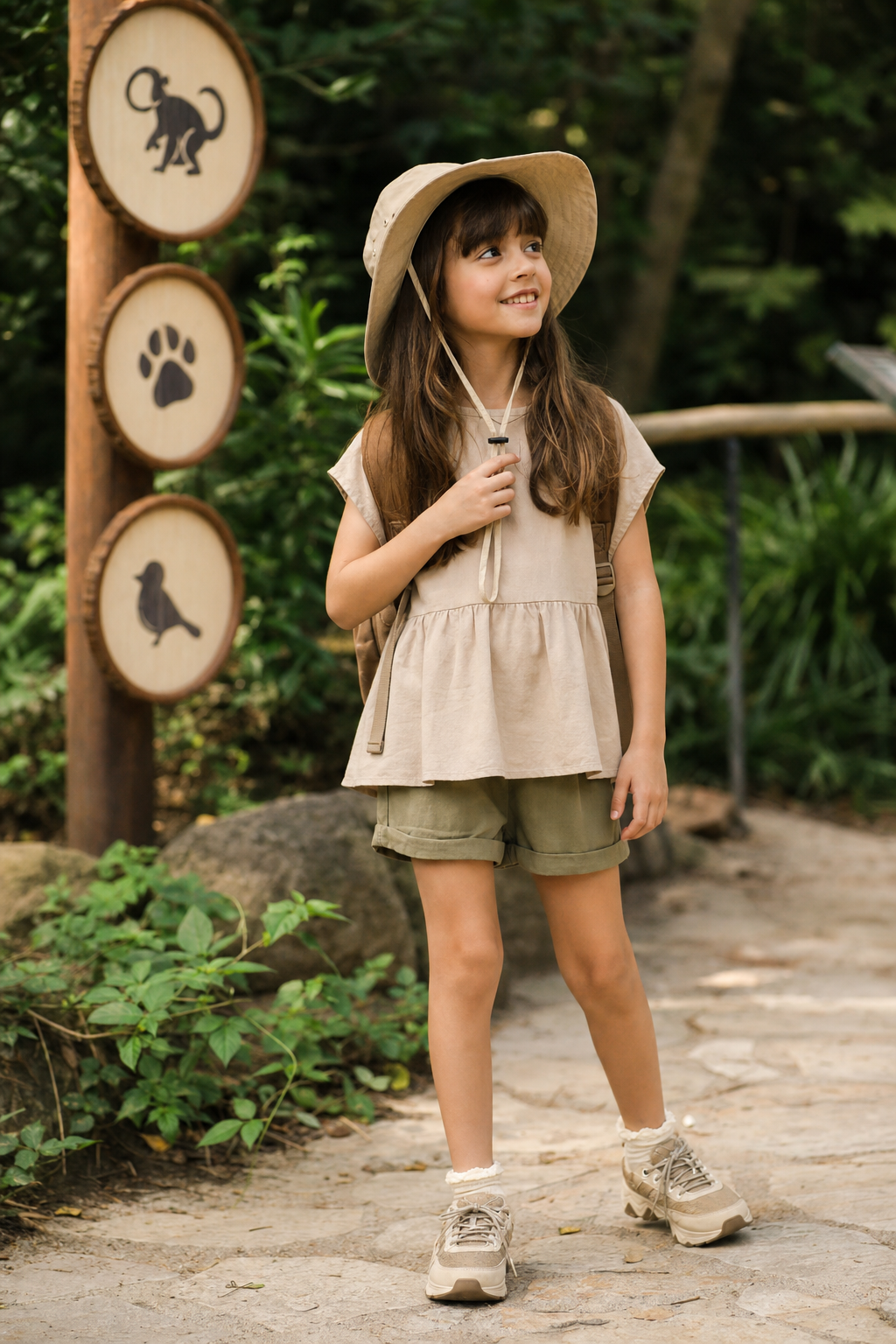 Roupa infantil para zoológico ou passeio educativo: sol, movimento e praticidade