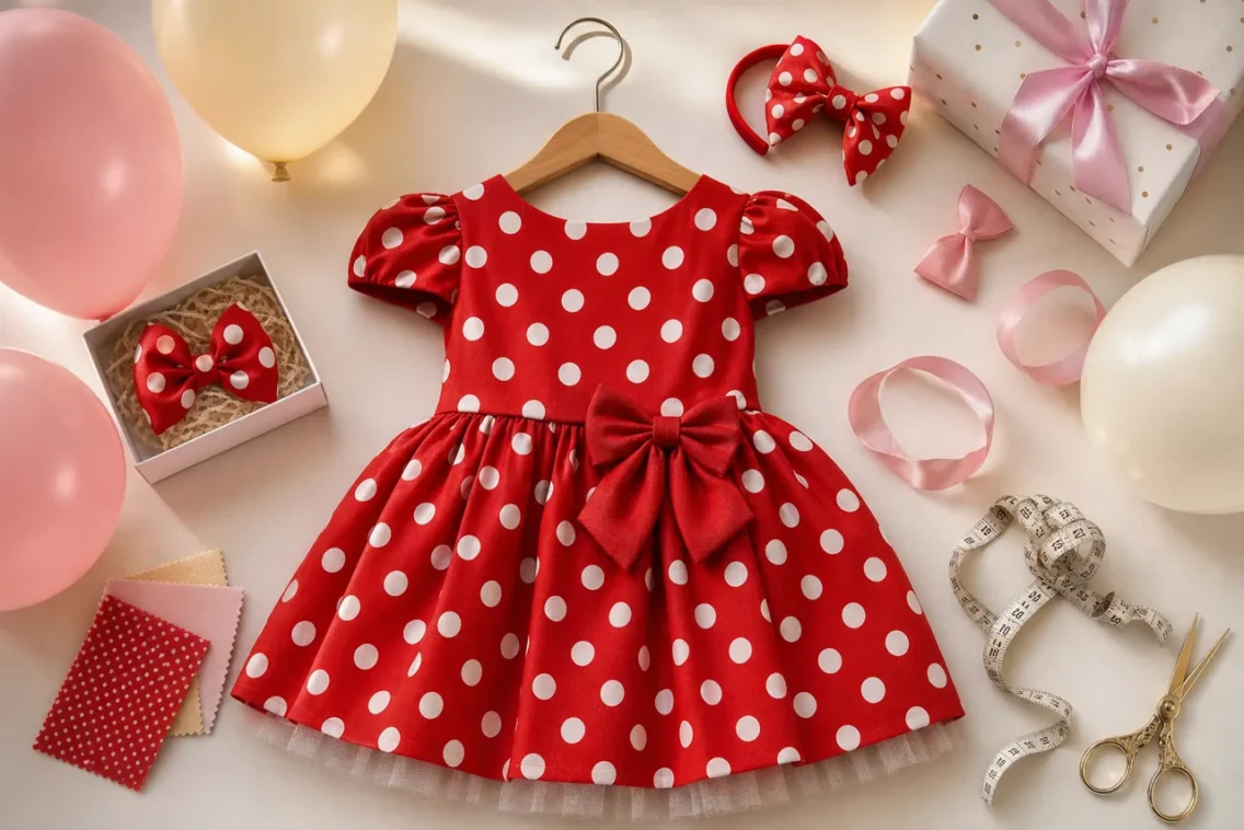 Vestido infantil para aniversário em Águas Lindas de Goiás: ideias confortáveis para festa
