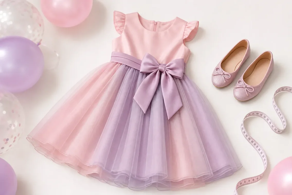 Vestido infantil aniversário em Guapó | Moderna Meninas