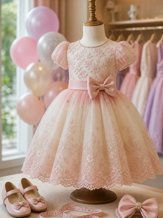 Vestido infantil para aniversário em São Luís de Montes Belos: guia de escolha por idade, tecido e ocasião