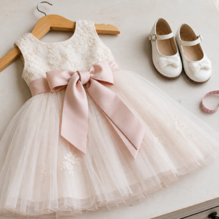 Vestido infantil para batizado no Setor Garavelo: opções delicadas e confortáveis