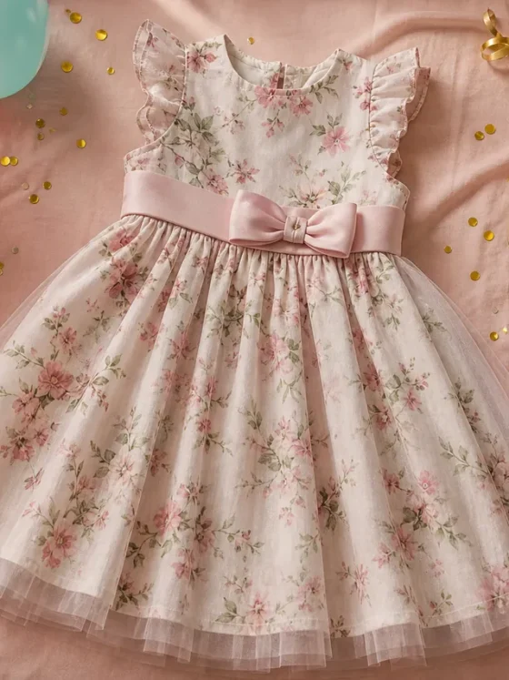 Vestido infantil para festa em Caldas Novas: ideias de look confortável para ocasiões especiais