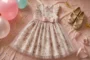 Vestido infantil para festa em Caldas Novas: ideias de look confortável para ocasiões especiais