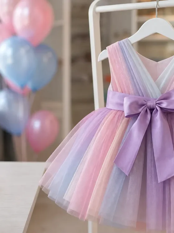 Vestido infantil para festa em Catalão: ideias de look confortável para ocasiões especiais