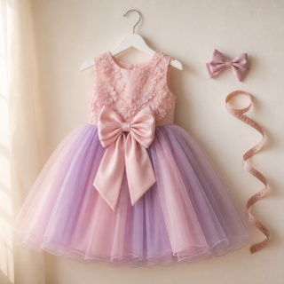 Vestido infantil para festa no Setor Garavelo: como escolher modelo e tamanho