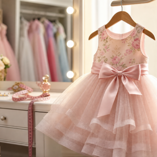 Look infantil para aniversário no Setor Garavelo: vestidos e combinações confortáveis