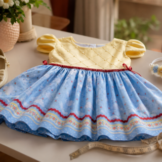 Vestido infantil para aniversário em Pontalina: guia de escolha por idade, tecido e ocasião
