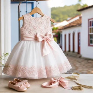 Conjunto infantil para passeio em Minaçu | Moderna Meninas