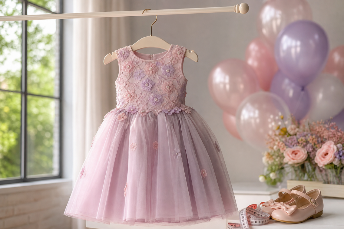 Vestido infantil para festa no Santa Genoveva, Goiânia: guia para escolher com carinho