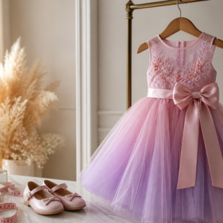 Vestido infantil para aniversário em Novo Gama: como escolher tamanho, conforto e estilo