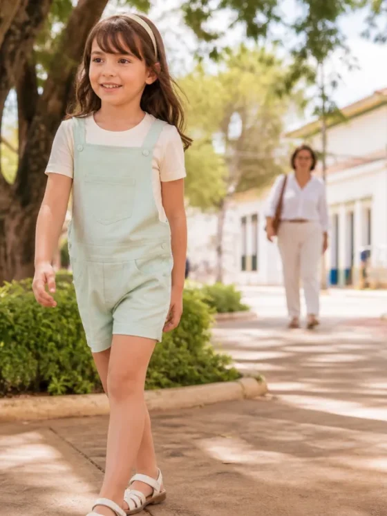 Conjunto infantil feminino para passeio em Campinorte: ideias práticas para vestir com conforto