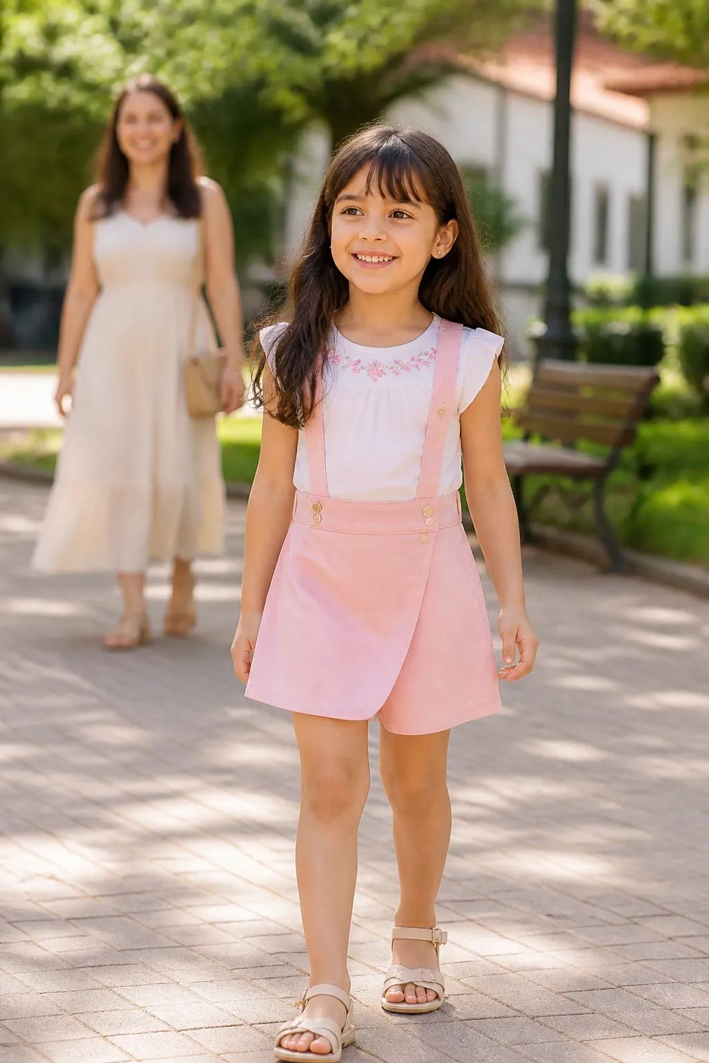 Conjunto infantil feminino para passeio em Edéia: ideias práticas para vestir com conforto