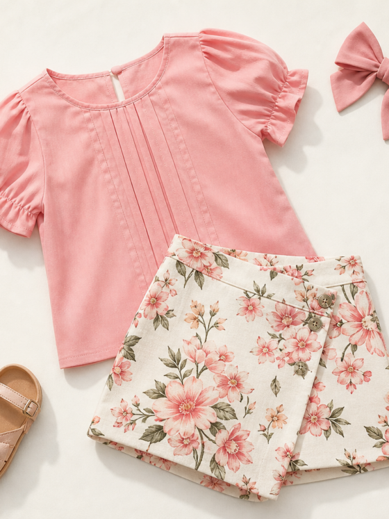Conjunto infantil feminino para passeio em Mozarlândia: ideias práticas para vestir com conforto