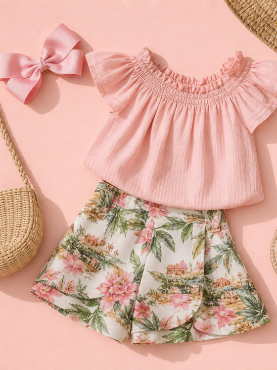 Conjunto infantil feminino para passeio em Orizona: ideias práticas para o dia a dia