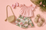 Conjunto infantil feminino para passeio em Orizona: ideias práticas para o dia a dia