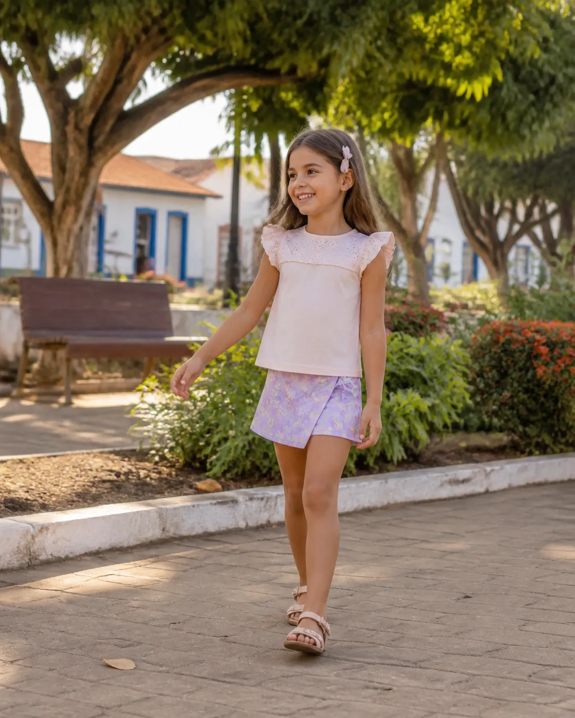 Conjunto infantil feminino para passeio em Santa Terezinha de Goiás: ideias práticas para o dia a dia