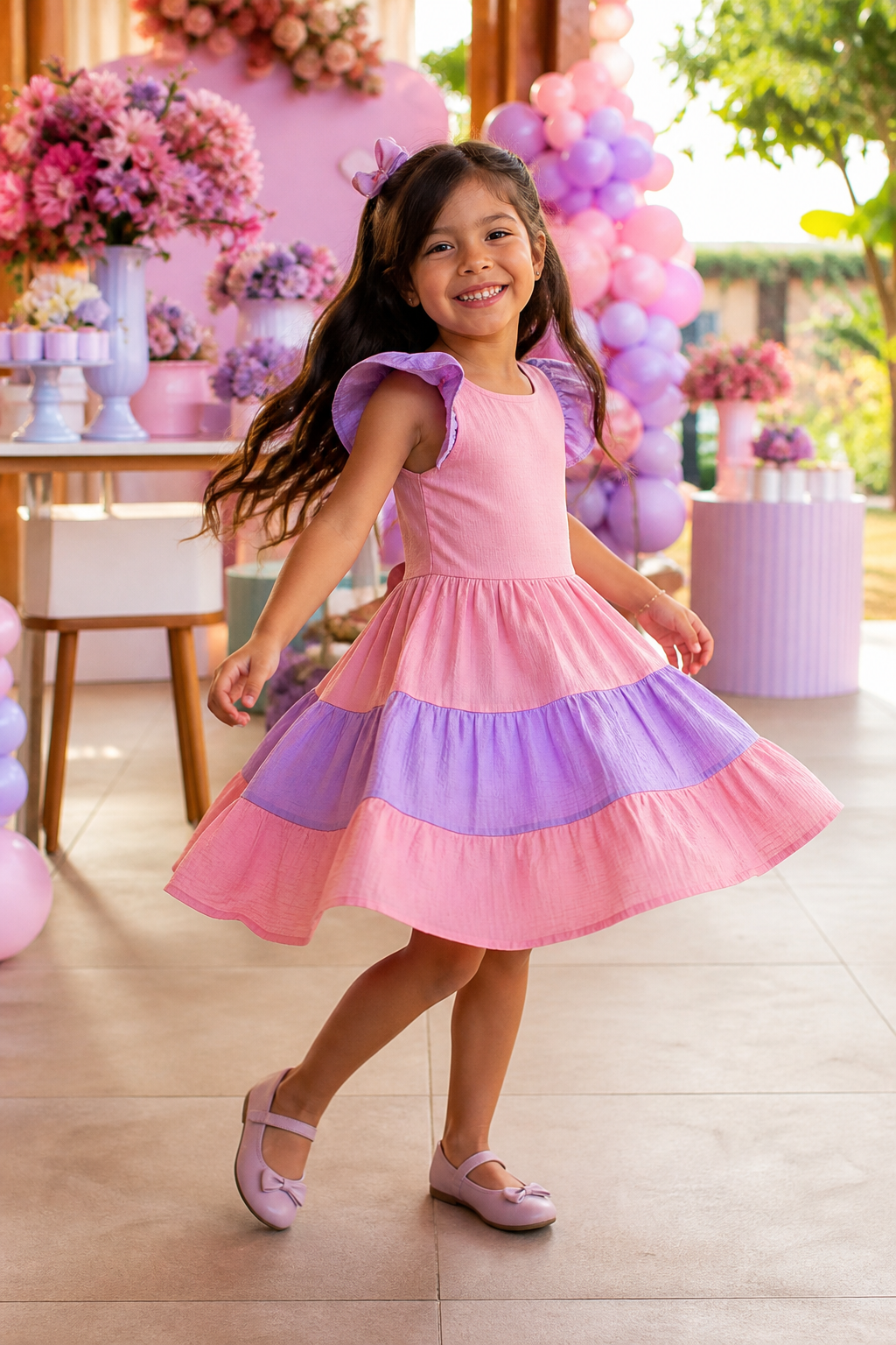 Look infantil feminino para aniversário no Jardim Boa Esperança, Aparecida de Goiânia: ideias com conforto