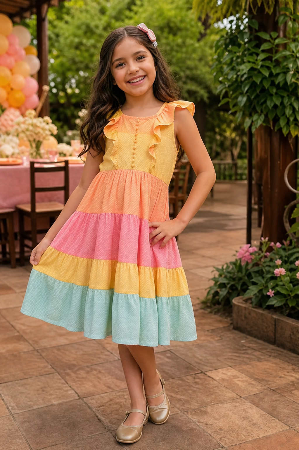 Look infantil feminino para aniversário no Jardim Florença, Aparecida de Goiânia: ideias com conforto
