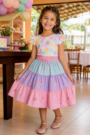 Look infantil feminino para aniversário no Jardim Imperial, Aparecida de Goiânia: ideias com conforto
